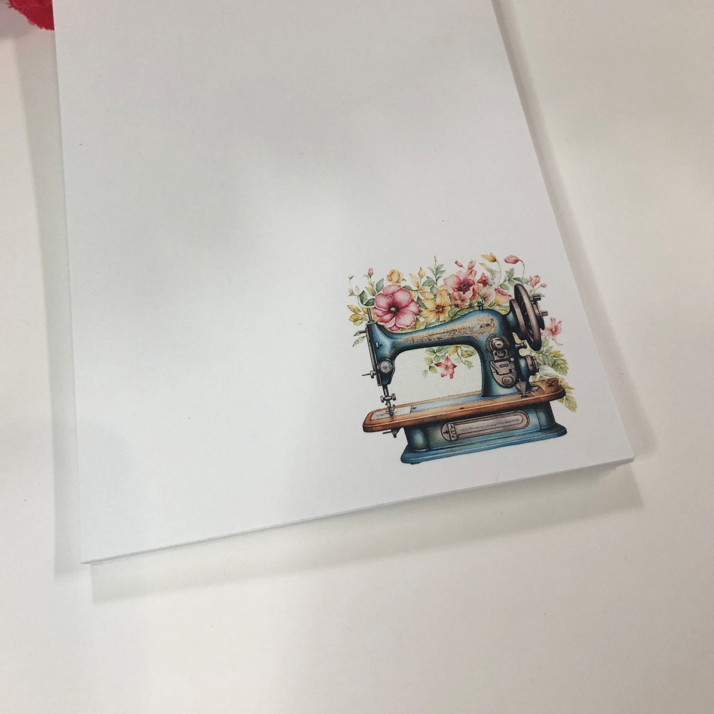 Vintage Sewing Machine Notepad