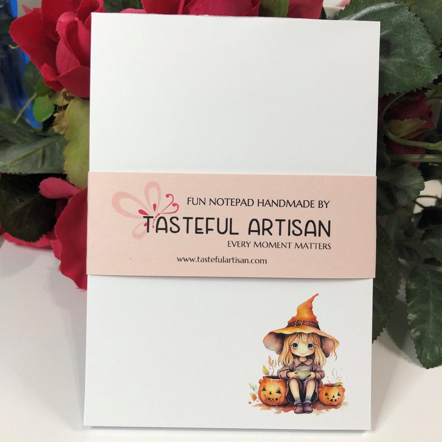 Baby Witch Pumpkins Halloween Notepad