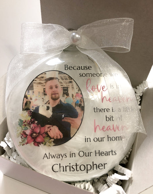 Christmas 2023 Holiday Memorial Keepsake Ornament