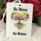 As Above So Below Tree of Life Air Freshie