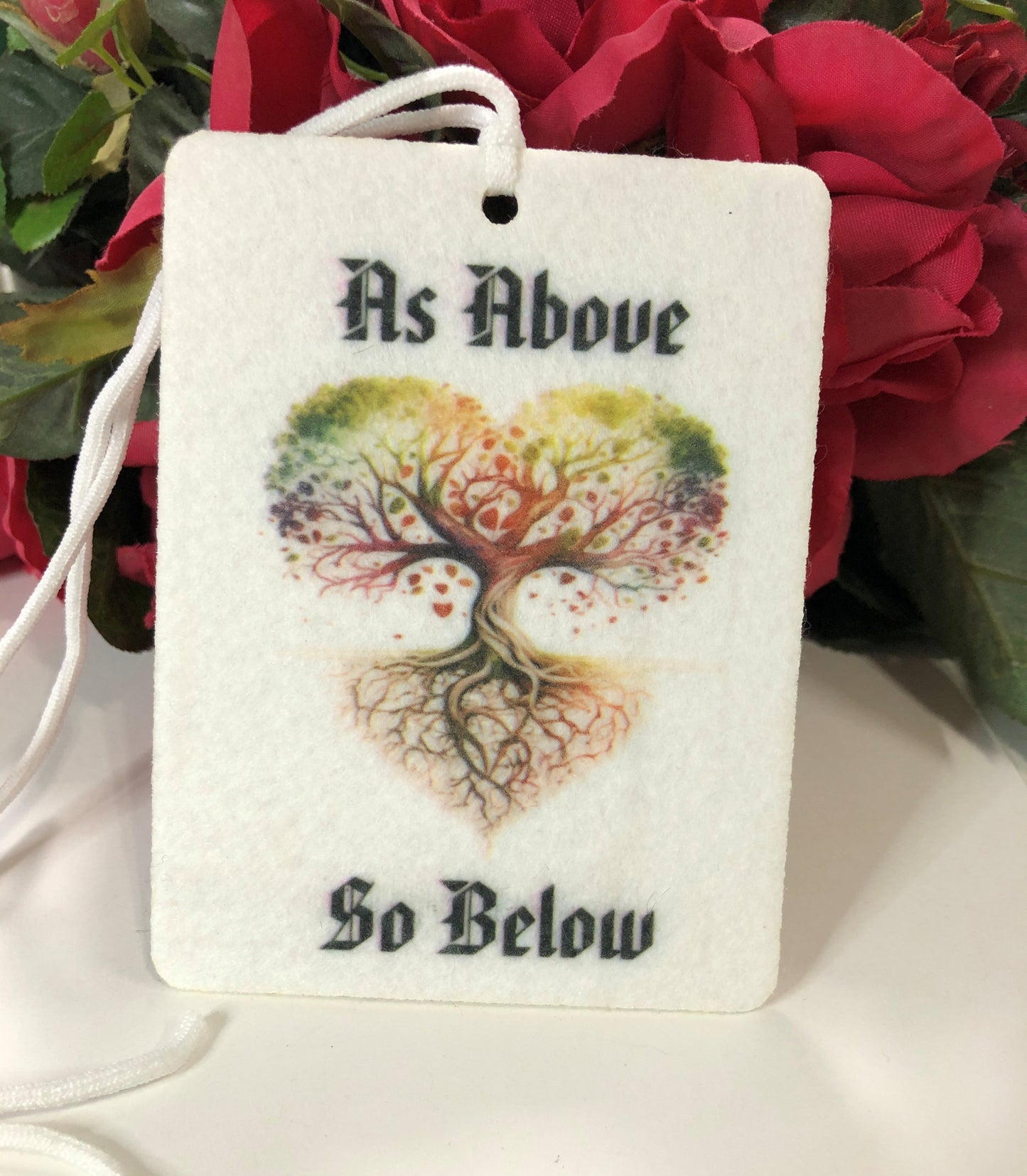 As Above So Below Tree of Life Air Freshie