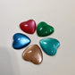 Inspirational pocket hug keepsake with a heart-shaped token on a "You Are Brave & Strong" encouragement card, a thoughtful comfort gift for friends, family, coworkers, or anyone needing support Packaged in a small organza bag and placed inside a cellophane sleeve for easy gift giving.