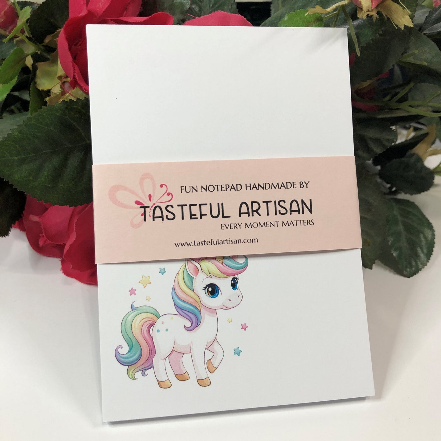 Baby Unicorn Rainbow Notepad