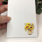 Sunflowers in Mason Jar Notepad