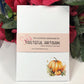 Fall Decoration Pumpkins Notepad