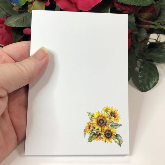 Sunflower Notepad