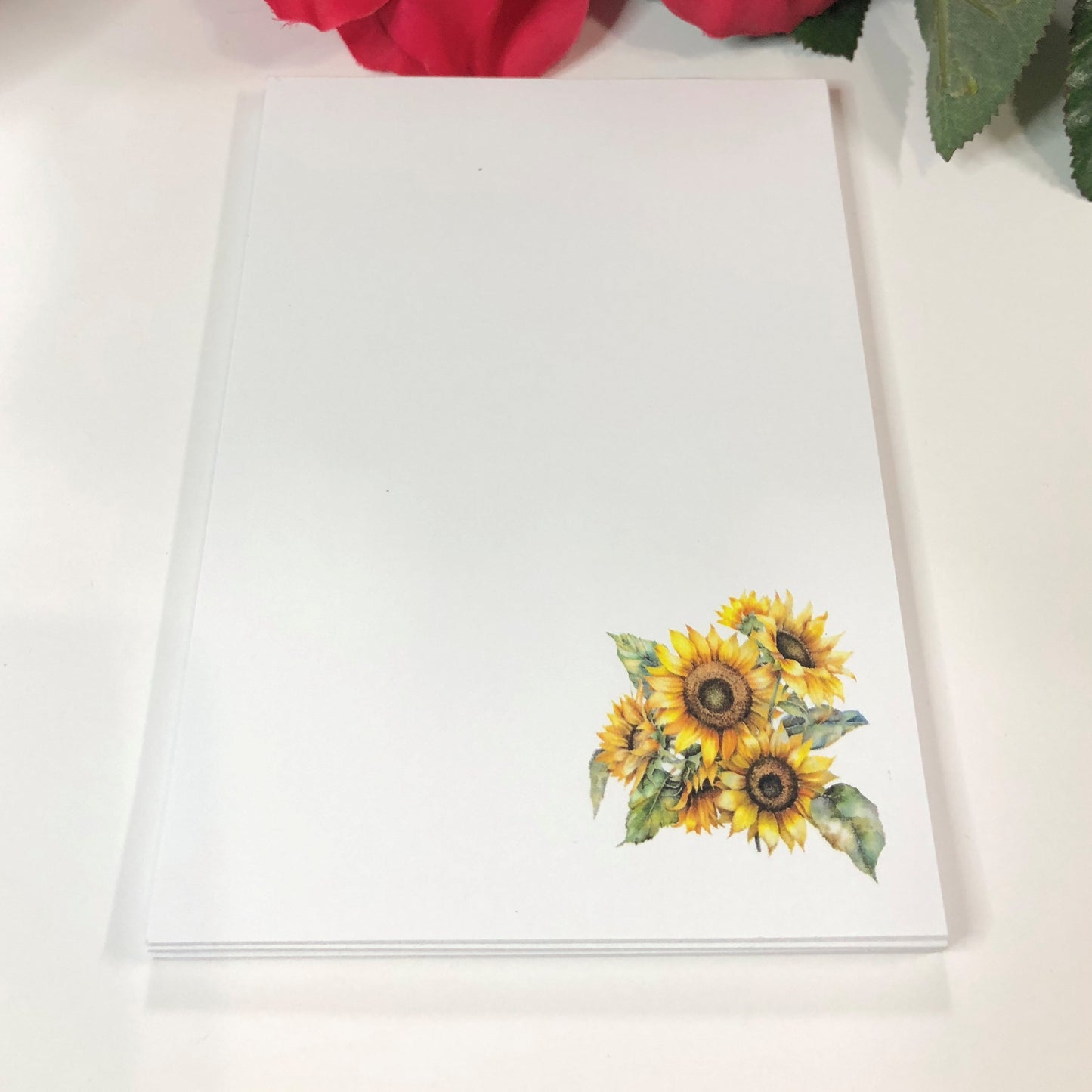 Sunflower Notepad