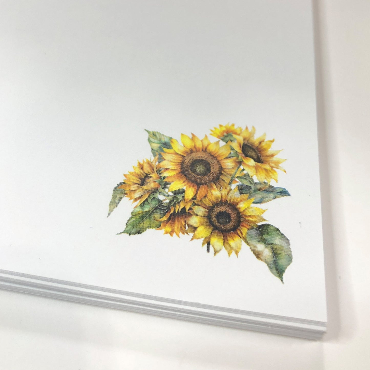 Sunflower Notepad