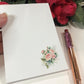 Pink Roses Bouquet Notepad