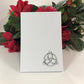 Celtic Triquetra Witchy Notepad