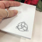 Celtic Triquetra Witchy Notepad