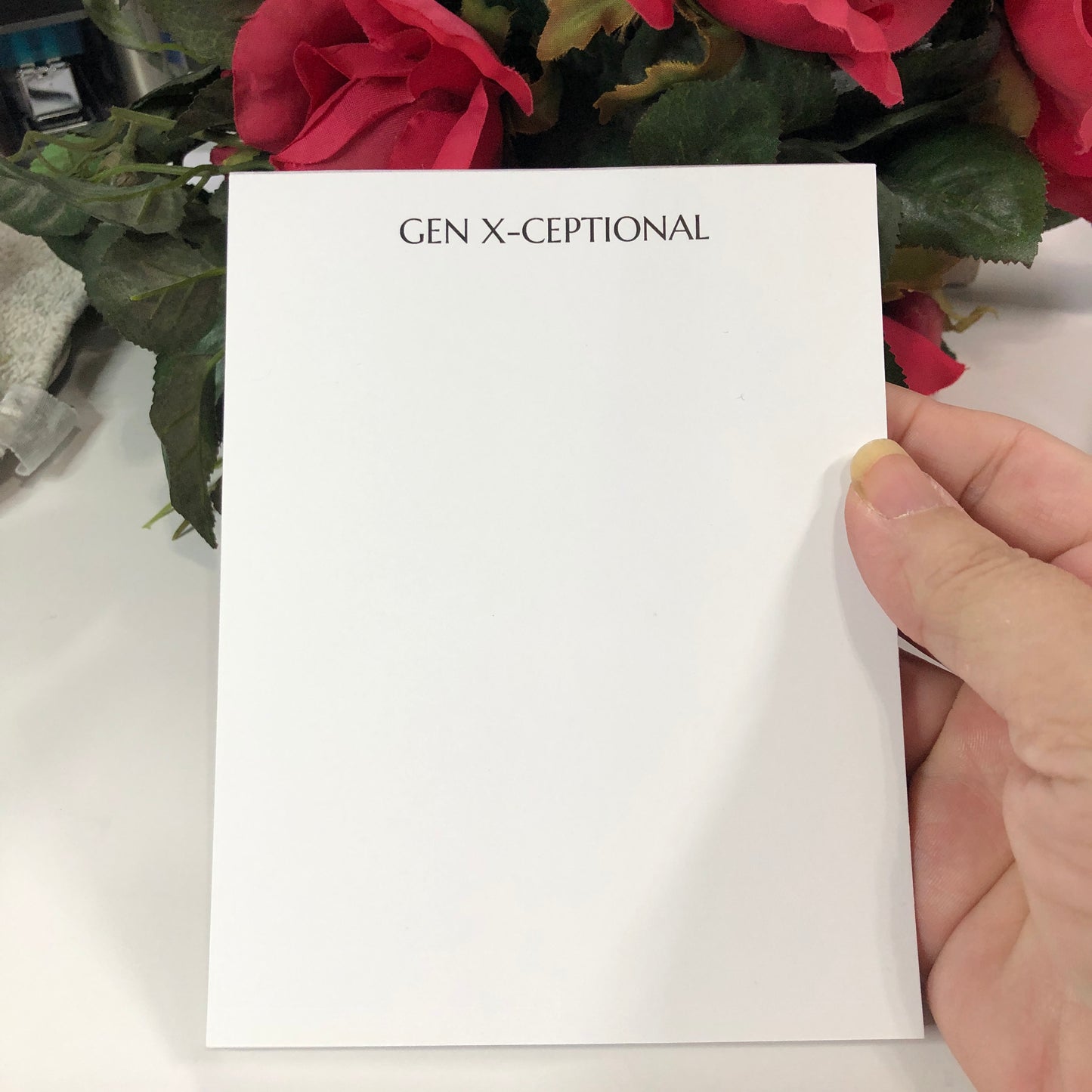 GENX We are Exceptional Notepad