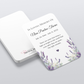 Personalized Funeral Prayer Cards with Photo, Sunflower Memorial Cards (Copy)