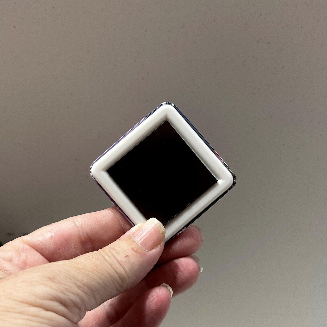 Playful Christmas 67 Magnet with Santa Hat & Reindeer Six Seven Grunge Design