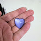 Pocket Hug Thinking of You Gift, Glass Gem Pocket Token, Handpainted Heart, Anxiety, Healing Thoughts, Get Well Gift
