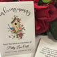 Birdhouse Memorial Bird Seed Packets