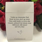 Eagle and Mast Memorial Bird Seed Packet Funeral Favors