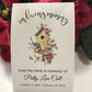 Birdhouse Memorial Bird Seed Packets